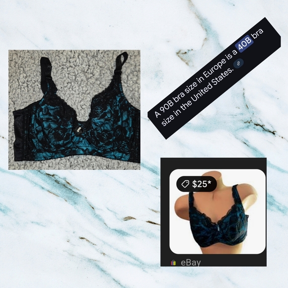 ❤️ Size 40B Lace Bra - Picture 5 of 14